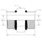 World Wide Fittings Male O-ring Boss to Male O-Ring Boss Rigid Straight Union 6464X10X10 - alternate 2